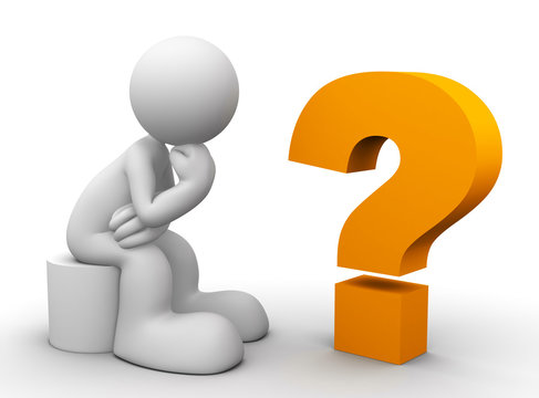 Thinking person